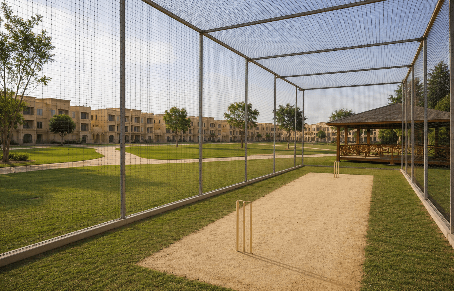 Leisure spaces at The Palm Villas